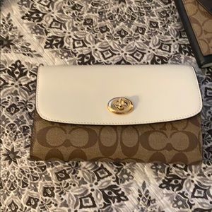 Coach large wallet